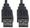 Tripp Lite Reversible USB Cable, Black, 10 ft. UR020-010