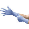Ansell FFE-775, Exam Gloves with Textured Fingertips, 4.7 mil Palm, Nitrile, Powder-Free, M, 50 PK, Blue FFE-775-M
