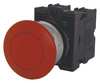 Eaton Non-Illuminated Push Button, 22 mm, 1NO/1NC, Red M22M-DRP-R-K11