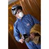 3M Disposable Coveralls, 4X, 25 PK, Blue, SMMS, Zipper 4530-BLK-4XL