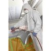 3M Hooded Disposable Coveralls, White, Microporous Polyethylene, Polypropylene, SMMMS, Zipper 4540-M