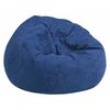 Flash Furniture Bean Bag Chair, 30"L18"H DG-BEAN-SMALL-DENIM-GG