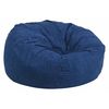 Flash Furniture Bean Bag Chair, 42"L19"H DG-BEAN-LARGE-DENIM-GG