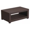 Flash Furniture Rectangle Coffee Table, 36.5 W, 22 L, 15 H, Resin Top, Chocolate Brown DAD-SF1-R-GG