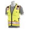 Erb Safety Surveyor Vest, Deluxe, Lime, XL 62387