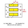 Brady 1" x 1-1/16" Wire Marking Sleeves, None Legend, Yellow, 3FR-750-2-YL-2 3FR-750-2-YL-2