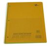 Roaring Spring Wire Notebook, 11x8.5 80 Sht Green-tint Ppr, 5x5 graph 11209