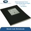 Roaring Spring Lab Notebook, 11"x8.5", 60 Sht, Black cover, 5x5 graph 77591