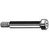 Zoro Select Shoulder Screw, M10-1.50 Thr Sz, 16 mm Thr Lg, 60 mm Shoulder Lg, Alloy Steel, 5 PK M07111.120.0060
