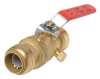 Cash Acme 1" Push Brass Ball Valve Inline 22306-0000LF