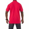 5.11 Short Sleeve Utility Polo, L, Range Red 41180