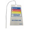 Badger Tag & Label HMIG Tag, 3 in. H x 1-1/2 in. W, PK25 112