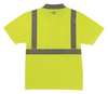 Glowear By Ergodyne 3XL Men's Polo Shirt, Lime 8295