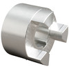 Tb Woods Jaw Coupling Hub, AL100, Aluminum, 1-1/8" AL100118