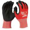 Milwaukee Tool Cut Level 1 Nitrile Dipped Gloves - Large (12 Pairs) 48-22-8902B