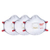 Milwaukee Tool 3pk N95 Valved Respirator w/Gasket 48-73-4002