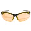 Edge Eyewear Safety Glasses, Amber Scratch-Resistant DZ114-G2
