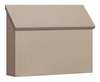Salsbury Industries Traditional Mailbox, Beige, Powder Coated, 1 Doors, Surface, Standard 4610BGE