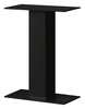 Salsbury Industries Standard Pedestal, Black, Powder Coated, Bolt, Mail Package Drop 4395BLK