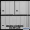 Salsbury Industries Mailbox, Aluminum, Powder Coated, 18 Doors, Recessed, Standard System 2218