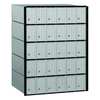 Salsbury Industries Mailbox, Aluminum, Powder Coated, 30 Doors, Recessed, Standard System 2230