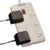 Tripp Lite Surge Protector Strip, 8 Outlet, Gray TLP808