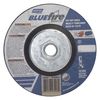 Norton Abrasives Depressed Center Wheels, Type 27, 4 1/2 in Dia, 0.0625 in Thick, 5/8"-11 Arbor Hole Size 66252843223
