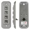 Storm Interface Vandal Resistant Keypad, 4 Key, IP65 1000 SERIES 4 KEY