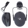 Radians Hard Hat Mounted Ear Muffs, 26 dB, Black CMT-26