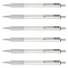 Zebra Pen Pen, Ballpnt, F-701, Rt, 0.7, Bk, PK6 29411BX