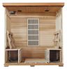 Radiant Sauna, Std, 4 ppl, Carbon Heater, Cedar BSA1318