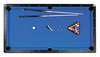 Hathaway Pool Table, 7 ft., Black, MDF, Wool/Nylon BG2515PB