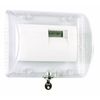 Safety Technology International Flush Mount Clear Poly Thermostat Cover W/Key Lock 5-3/8" H x 8-1/2"W STI-9110