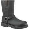 Harley-Davidson Size 11-1/2 Men's Wellington Boot Steel Work Boot, Black D95328