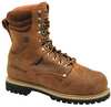 Carolina Shoe Wrk Boots, Mens, 8.5, E, Lea. Midso., 8inH, PR CA7921