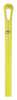 Vikan 59" Color Coded Handle, 1 1/4 in Dia, Yellow, Polypropylene 29626