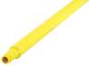 Vikan 59" Color Coded Handle, 1 1/4 in Dia, Yellow, Polypropylene 29626