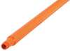 Vikan 59" Color Coded Handle, 1 1/4 in Dia, Orange, Polypropylene 29627