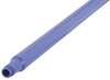 Vikan 59" Color Coded Handle, 1 1/4 in Dia, Purple, Polypropylene 29628