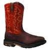 Ariat Size 9-1/2EE Men's Western Boot Steel Work Boot, Brown 10006961
