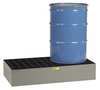 Little Giant Forkliftable Drum Spill Containment Platform, 66 gal Spill Capacity, 2 Drum, 2,000 lb SST-5125-66