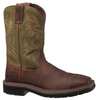 Justin Original Workboots Size 8 Men's Western Boot Steel Work Boot, Brown SE4688