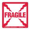 Labelmaster Fragile Lbl, 4inx4in, Paper, Red/White, 500 L71