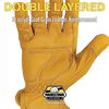Youngstown Glove Co Arc Flash Gloves, 2XL, Tan, Slip On, PR 12-3265-60-XXL