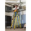 Werner 9 ft Fiberglass Podium Stepladder, 375 lb Capacity PD7306