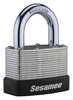 Ccl Combination Padlock, Bottom, Black/Silver 436L