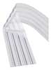 Tmi Replacement Strips, Ribbed, 12in, Clear, PK5 999-00014