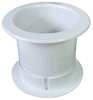 Fastcap Dual Sided Grommet, Wht, 2.5In, PK100 DUALLY 2.5 100PC WH