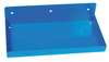 Triton Products 12 In. W x 6 In. D Blue Epoxy Coated Steel Shelf for 1/8 In. and 1/4 In. Pegboard 76126