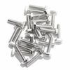 Foreverbolt Not Graded, 5/16"-18 Hex Head Cap Screw, NL-19 18-8 Stainless Steel, 1 in L, 25 PK FBHEXB516181P25